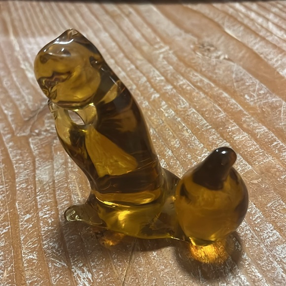 Kanawha amber glass squirrel - Picture 6 of 6